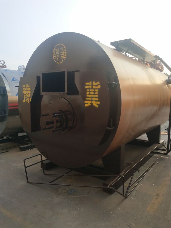 0.35-2.8 MW Oil Fired Hot Water Boiler Furnace Normal Pressure For Greenhouse